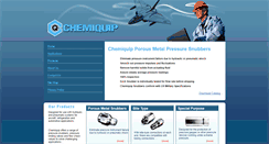 Desktop Screenshot of chemiquipproducts.com